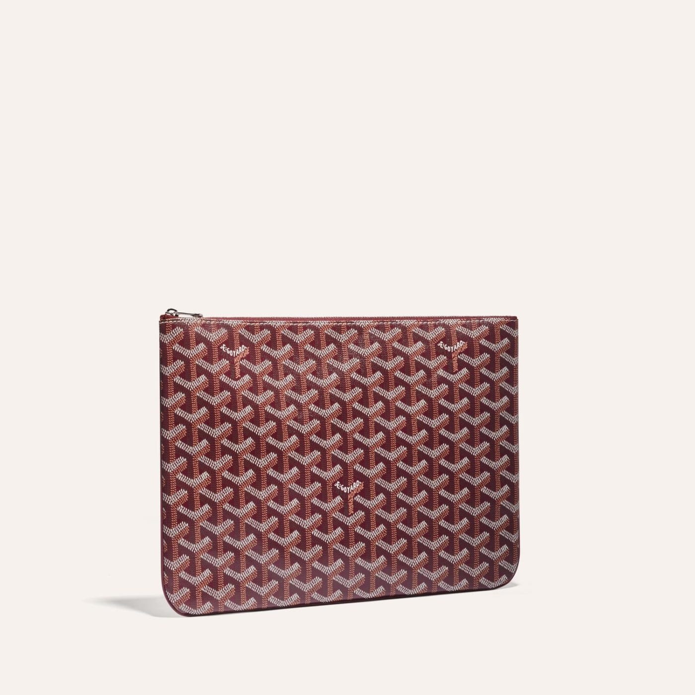 Goyard Senat MM Pouch Burgundy - Image 1